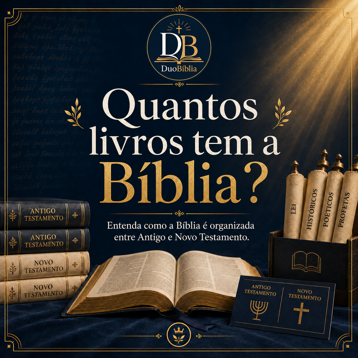 Artigo: Quantos livros tem a Bíblia?