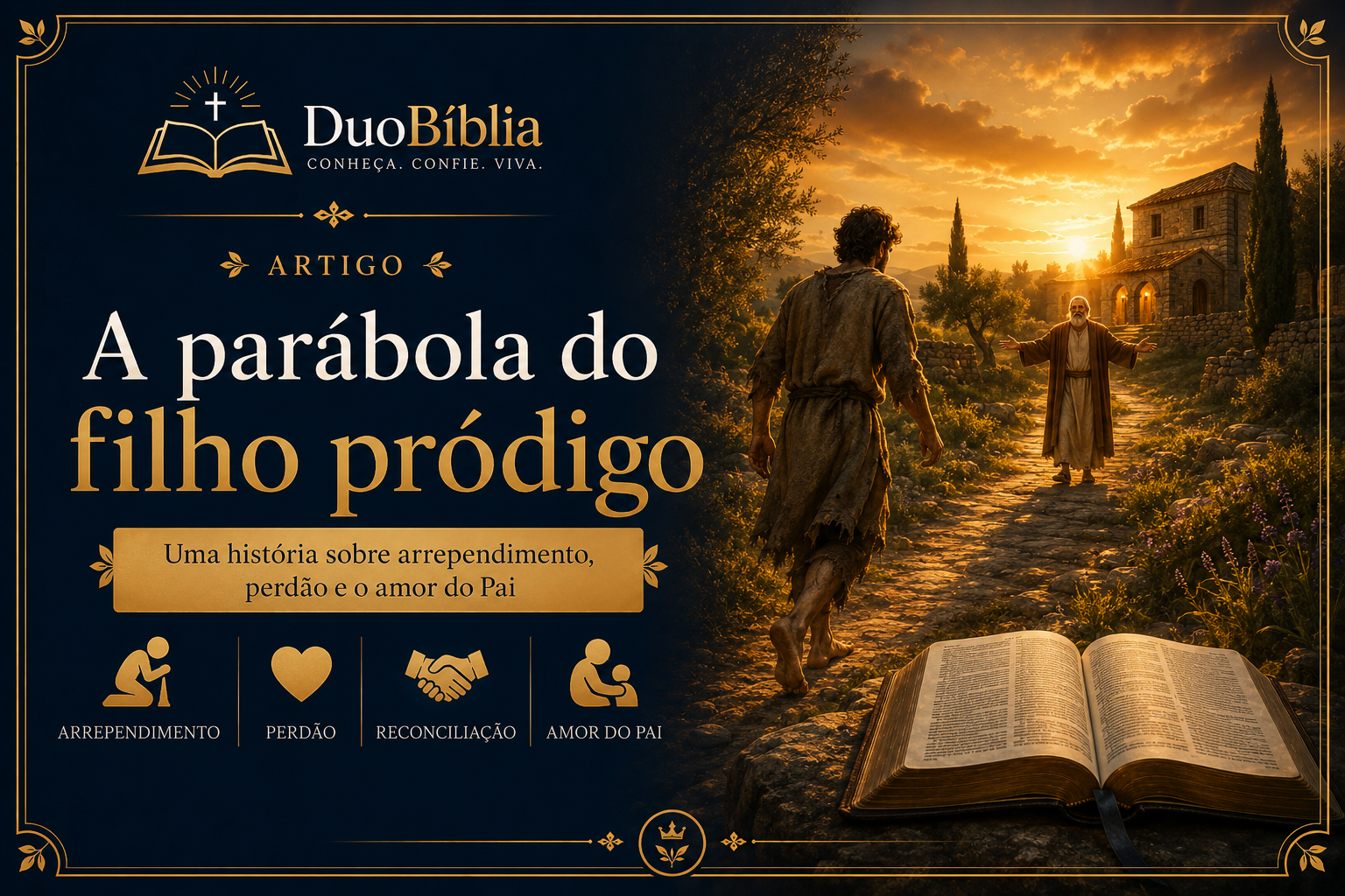 Artigo: A parábola do filho pródigo: uma história sobre perdão e recomeço
